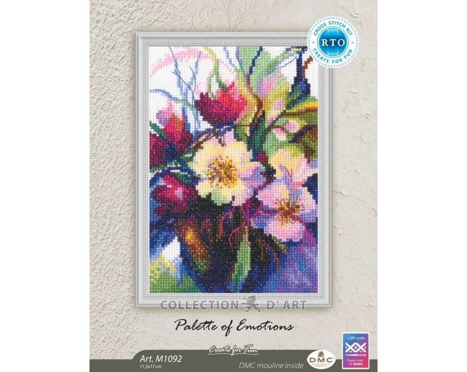Palette of Emotions #1 - Cross Stitch Kit