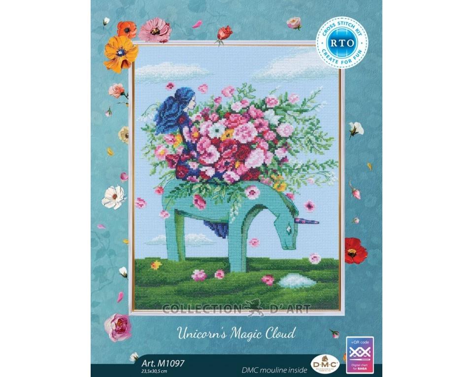Unicorn's Magic Cloud - Cross Stitch Kit