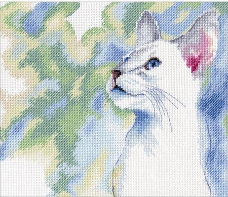 Feline Grace Cat - Cross Stitch Kit