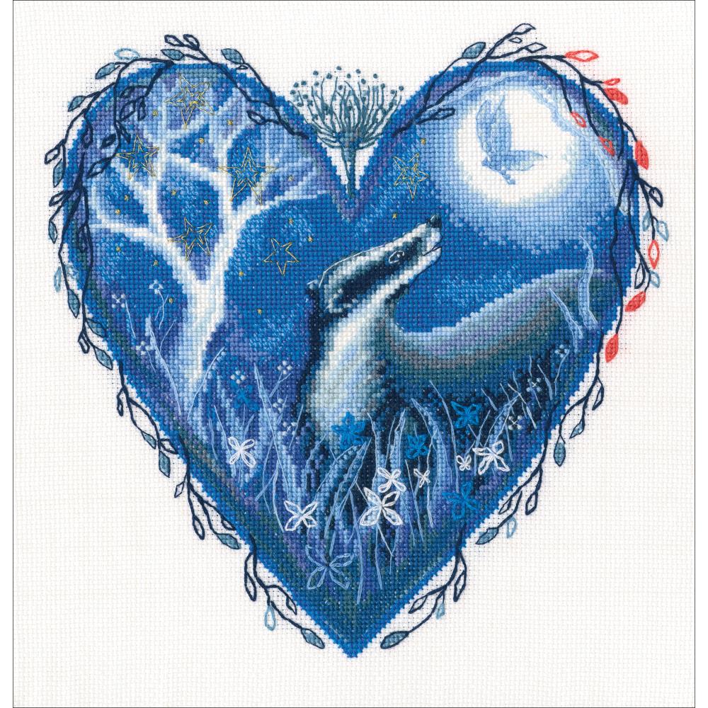Wild Heart - Counted Cross Stitch Kit