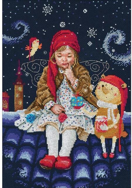 Fairy Tales On The Roof - Cross Stitch Kit