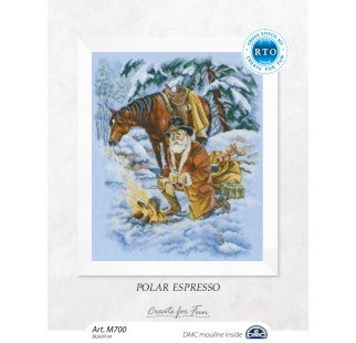 Polar Espresso - Cross Stitch Kit