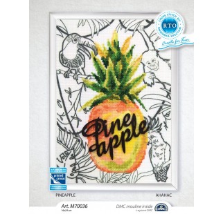 Pineapple - Cross Stitch Kit