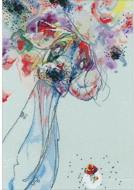 Color Outside The Lines - Cross Stitch Kit