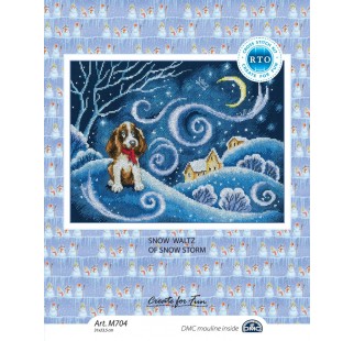Snow Storm Waltz - Cross Stitch Kit