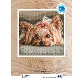 Yorkshire Terrier - Cross Stitch Kit