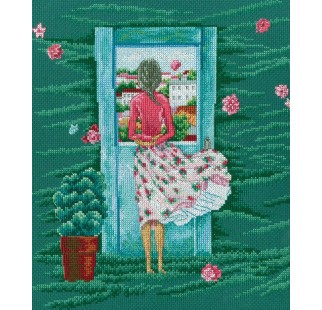 Thinking About - Cross Stitch Kit