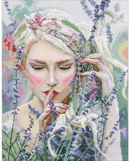 Listening To The Silence - Cross Stitch Kit