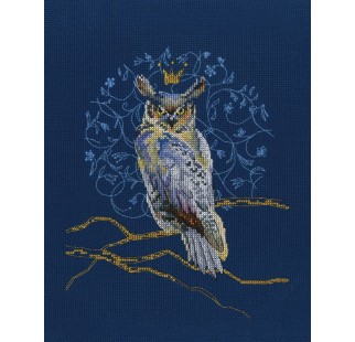 King Eagle Owl - Cross Stitch Kit