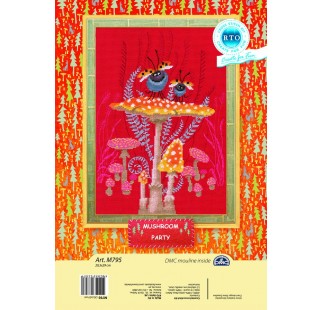 Mushroom Party - Cross Stitch Kit