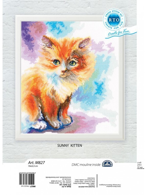 Sunny Kitten - Cross Stitch Kit