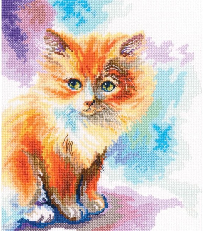 Sunny Kitten - Cross Stitch Kit