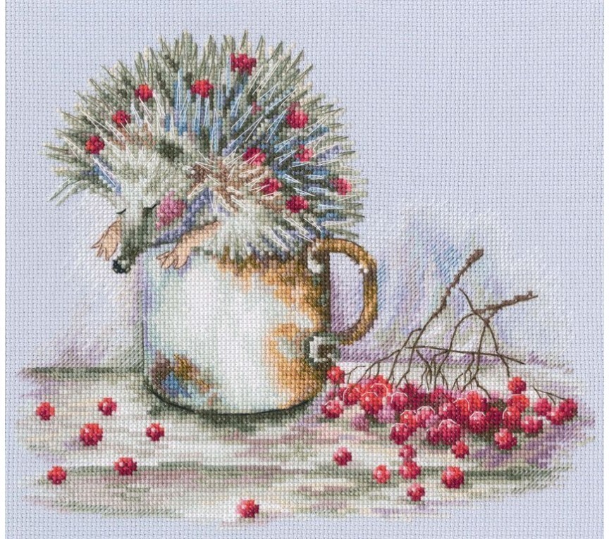 Hedgehog - Cross Stitch Kit