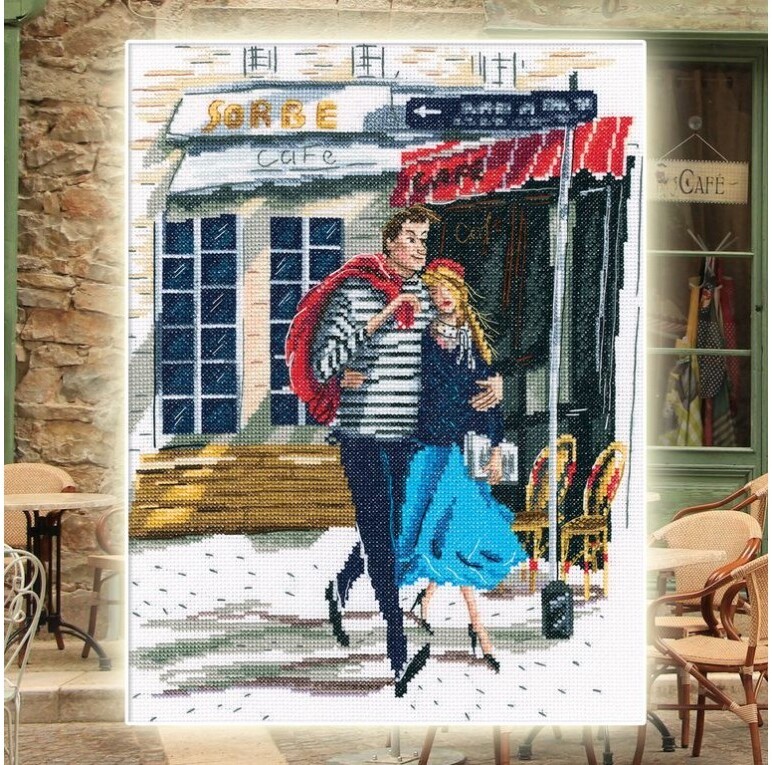 French Street - Cross Stitch Kit