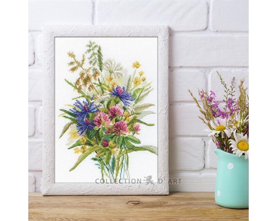 Charm Of Summer Herbs - Cross Stitch Kit