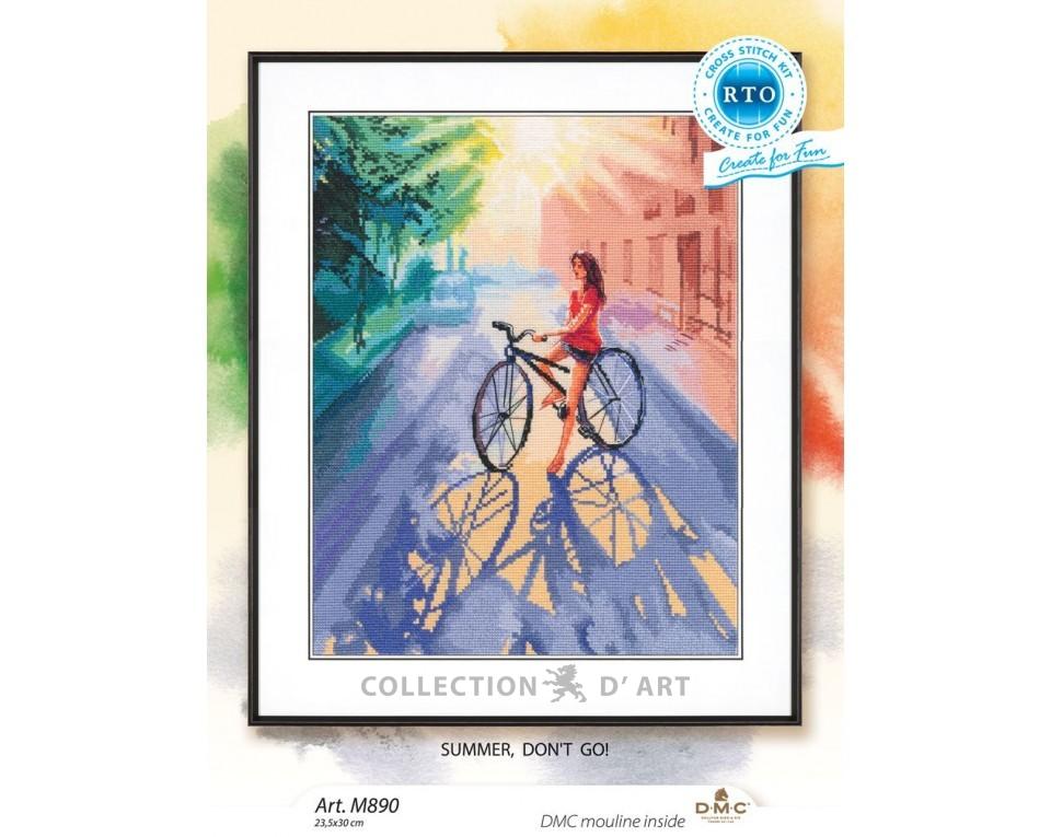 Summer, Don't Go! - Cross Stitch Kit