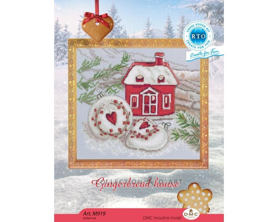 Gingerbread House - Cross Stitch Kit 