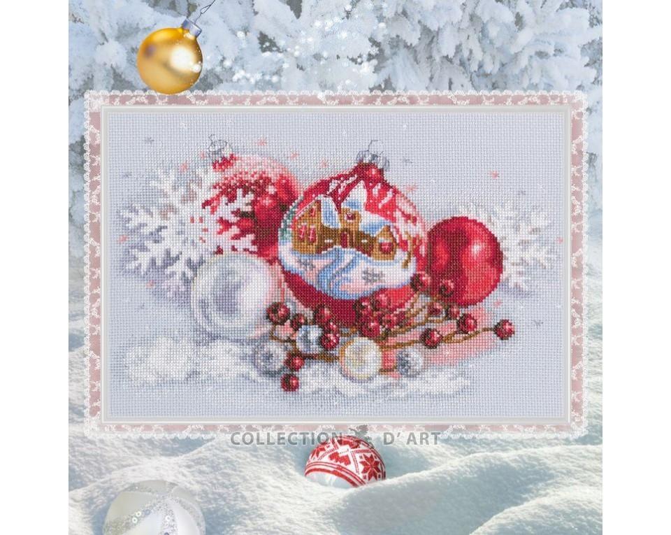 Christmas Balls - Cross Stitch Kit 