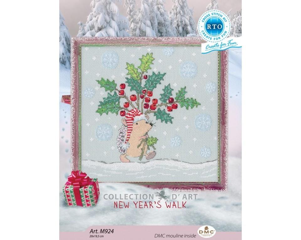 New Year Walk - Cross Stitch Kit 