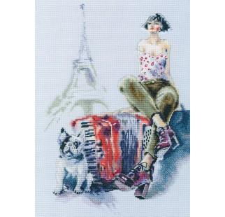 In French - Cross Stitch Kit