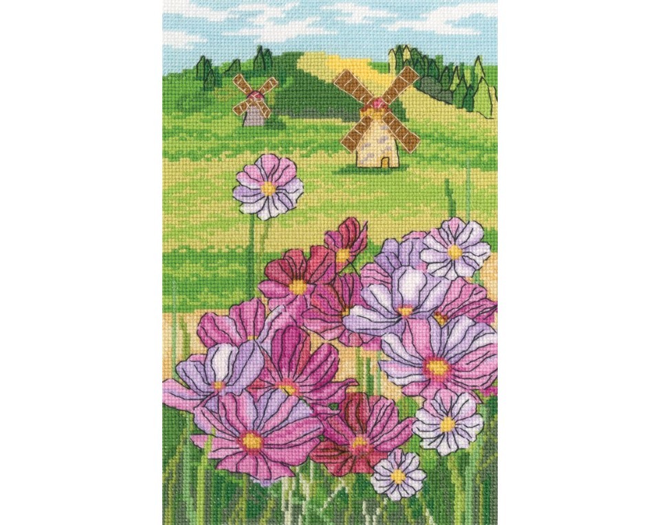 Windmills - Cross Stitch Kit