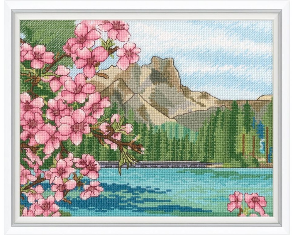 Mountain Lake - Cross Stitch Kit