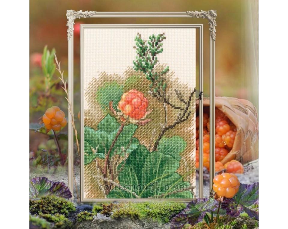 In The Moment - Orange Bud - Cross Stitch Kit
