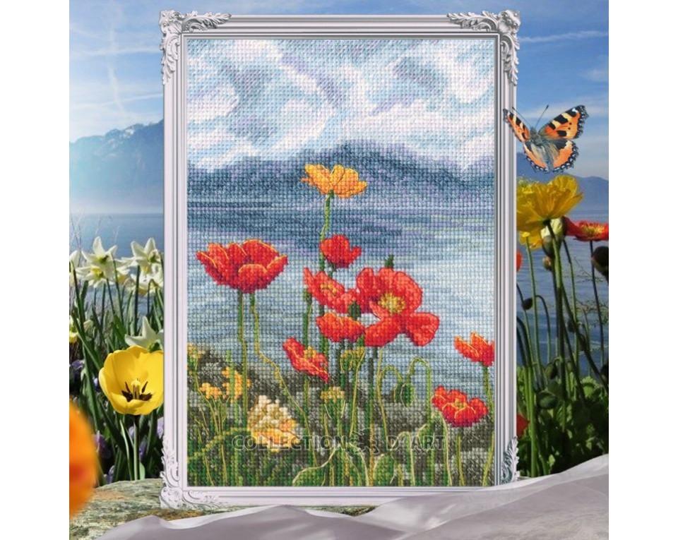In The Moment - Lake - Cross Stitch Kit