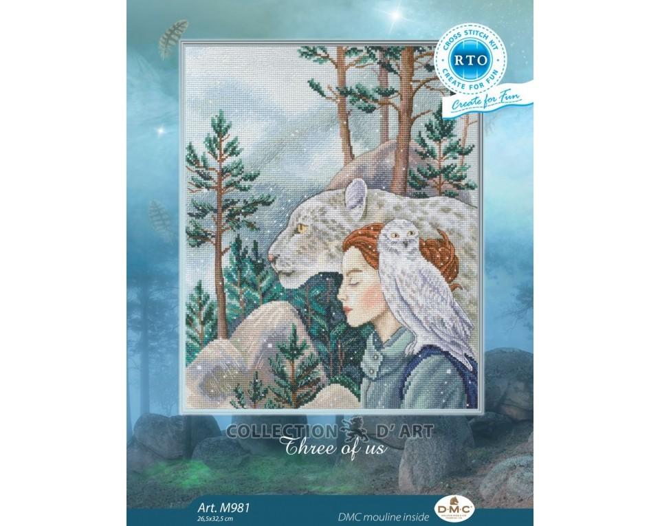 Three Of US - Cross Stitch Kit