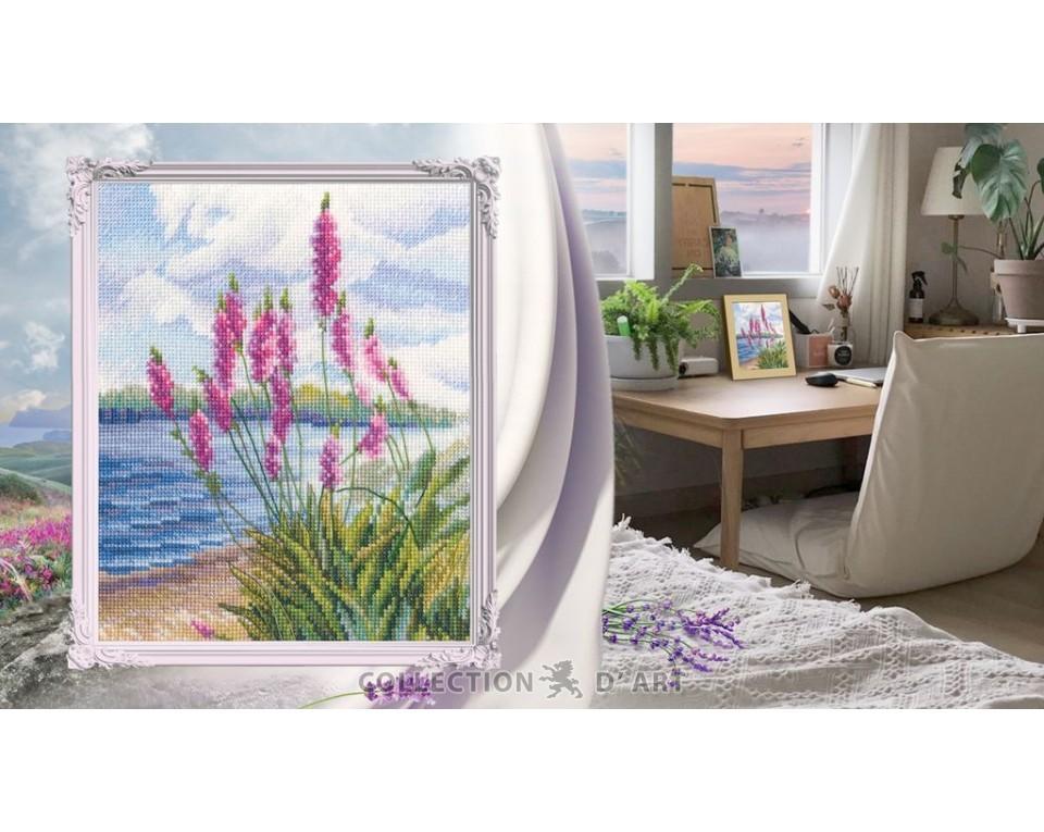 In The Moment - Pink Beach - Cross Stitch Kit