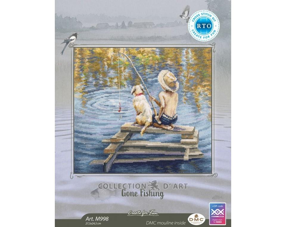 Gone Fishing - Cross Stitch Kit