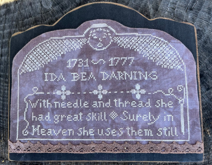 May Thy Needles Rest in Peace 3 Ida - Cross Stitch Pattern