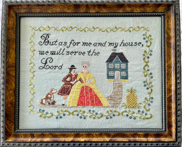 But As For Me - Cross Stitch Pattern