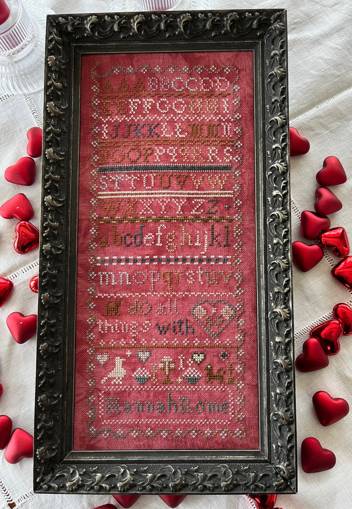 A Note of Love  Hannah Rome - Cross Stitch Pattern