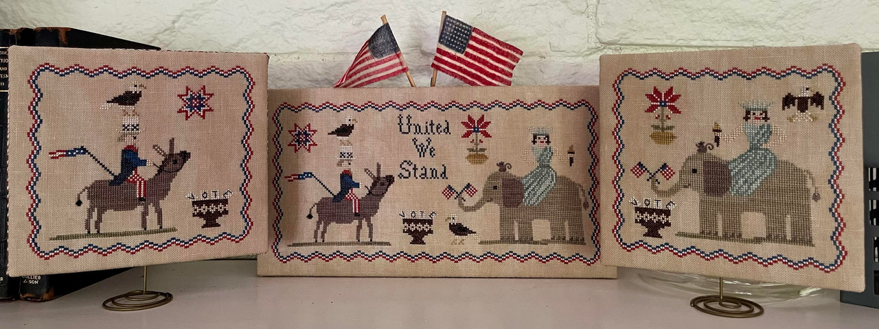 Going to Vote - Cross Stitch Pattern