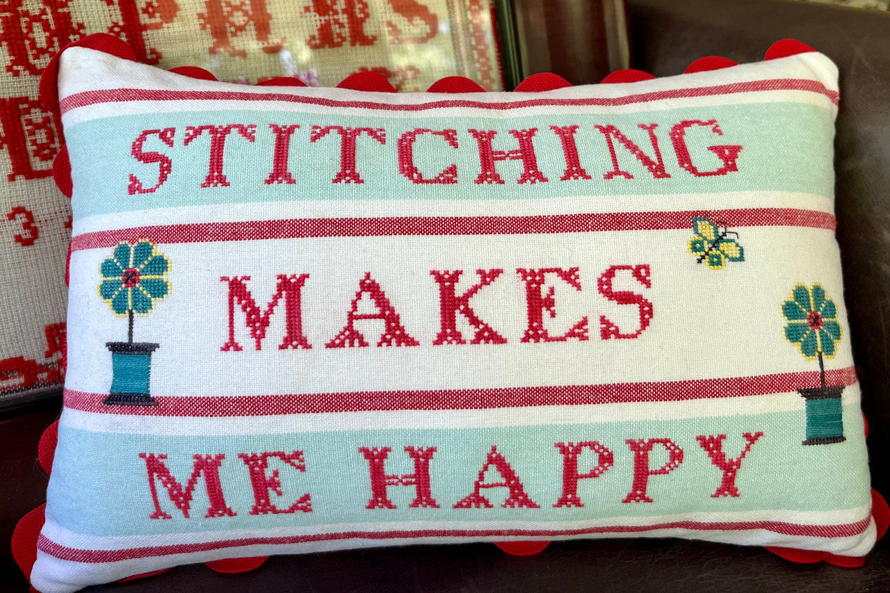 Stitching Makes Me Happy - Cross Stitch Pattern