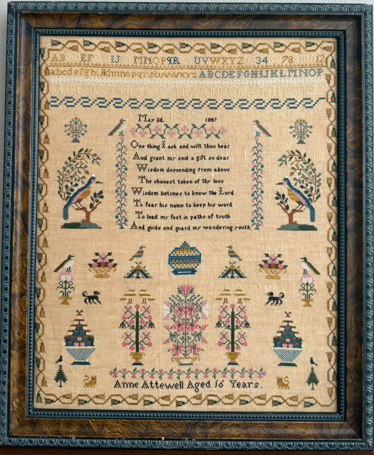 Anne Attewell 1849 - Cross Stitch Pattern