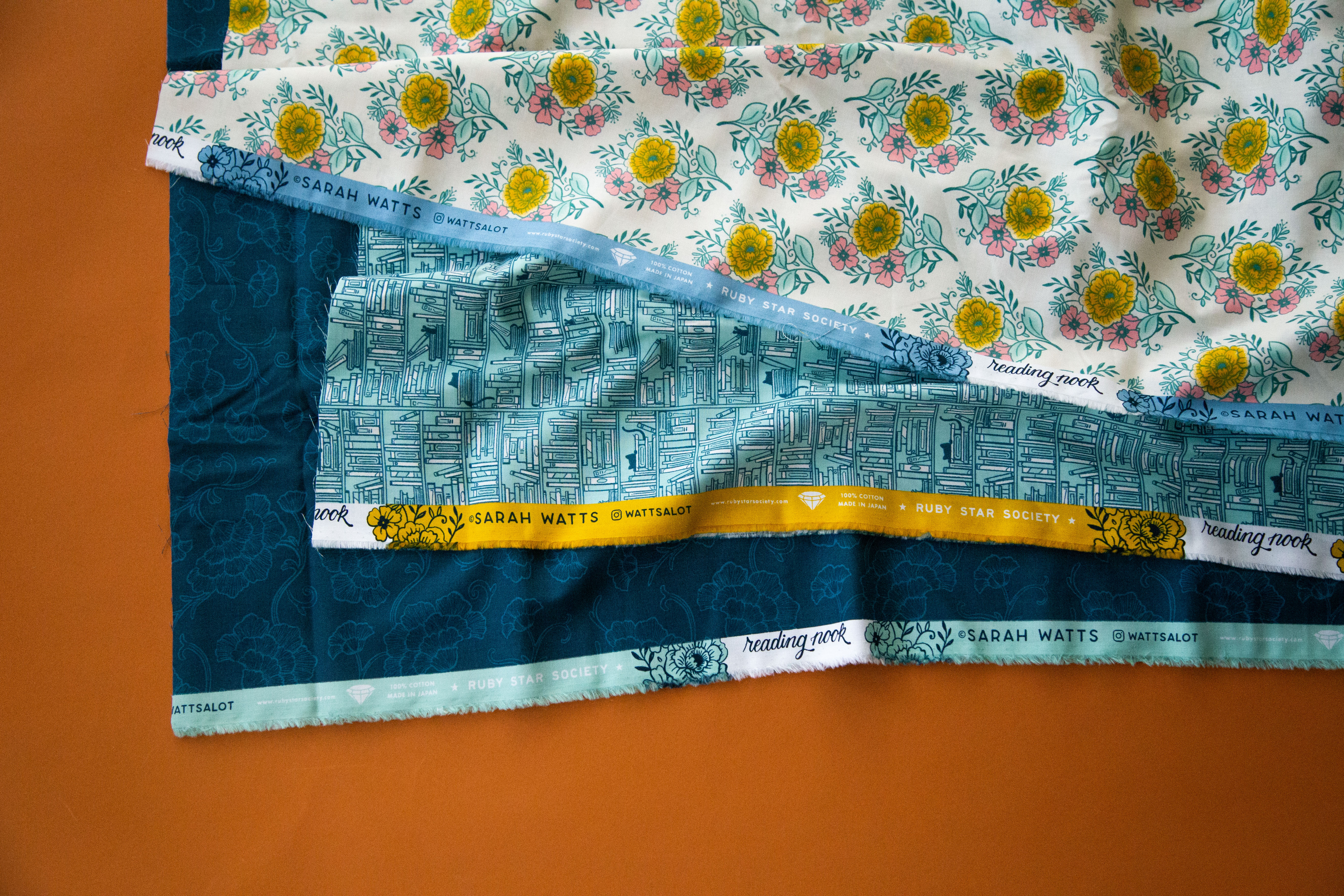 Reading Nook Goldenrod - Chamomile - Quilt Fabric
