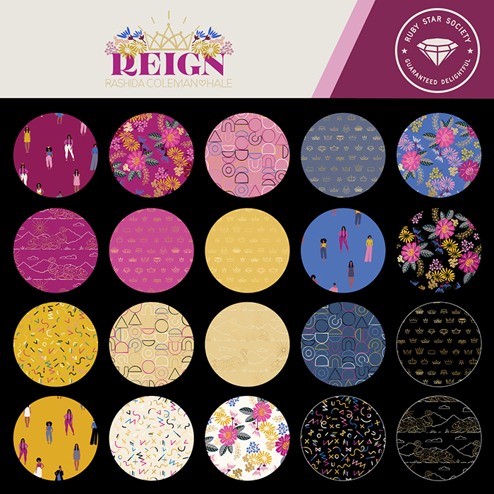 Reign Noble Kiss - Quilt Fabric