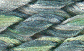 Dinky Dyes Silk Thread - Rainforest