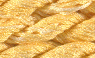 Dinky Dyes Silk Thread - Wattle