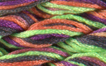 Dinky Dyes Silk Thread - Halloween