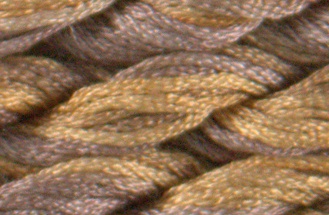 Dinky Dyes Silk Thread - Tiger Snake