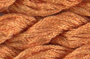 Dinky Dyes Silk Thread - Persimmon