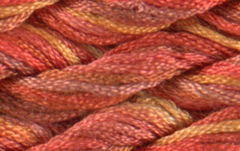 Dinky Dyes Silk Thread - Indian Summer