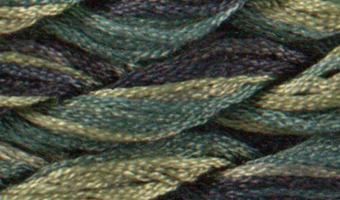 Dinky Dyes Silk Thread - Irish Meadows