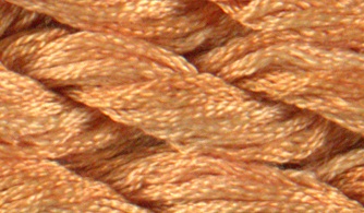 Dinky Dyes Silk Thread - Gerbera Daisy