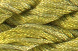 Dinky Dyes Silk Thread - Grasshopper