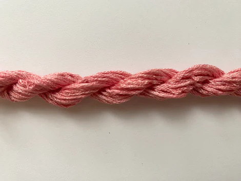 Dinky Dyes Silk Thread - Blush