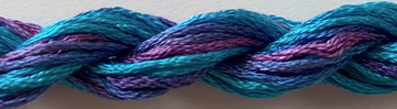 Dinky Dyes Silk Thread - Aurora